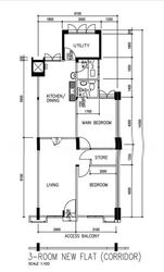 Blk 343 Ang Mo Kio Avenue 3 (Ang Mo Kio), HDB 3 Rooms #504102481